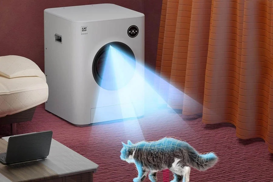 robot cat litter box